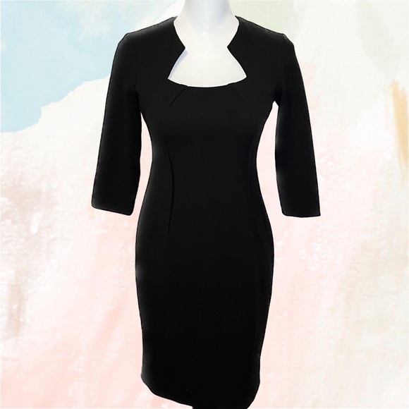 Calvin Klein Dresses & Skirts - Calvin Klein Black Causal Bodycon Dress Size 4P